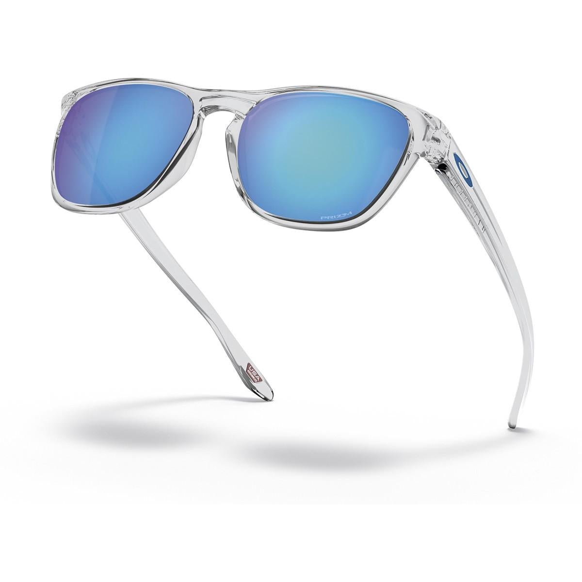 Óculos de Sol Oakley Manorburn Polished Clear Prizm Sapphire