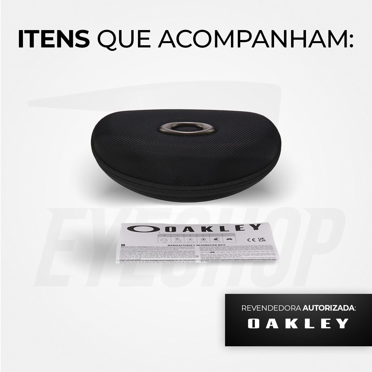Óculos de Sol Oakley Gibston XL Matte Black Prizm Sapphire