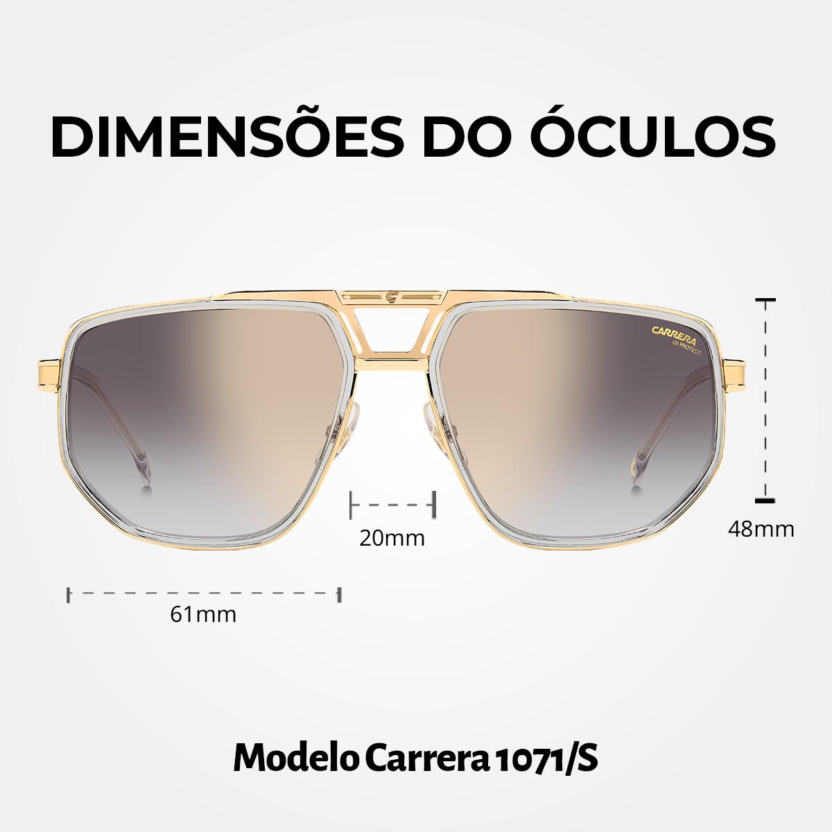 Óculos de Sol Carrera 1072S Grey
