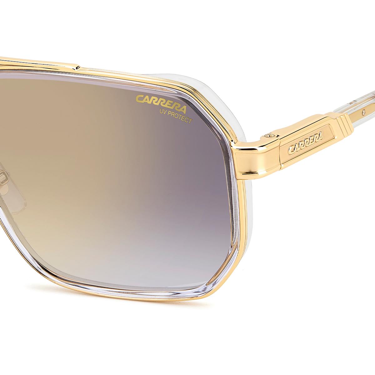 Óculos de Sol Carrera 1069S Clear Gold Grey Gold Mirror