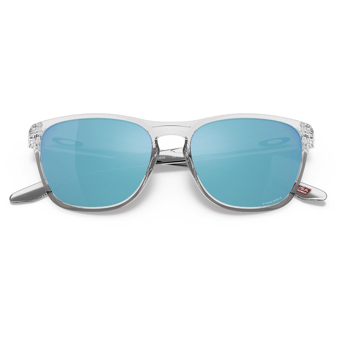 Óculos de Sol Oakley Manorburn Polished Clear Prizm Sapphire