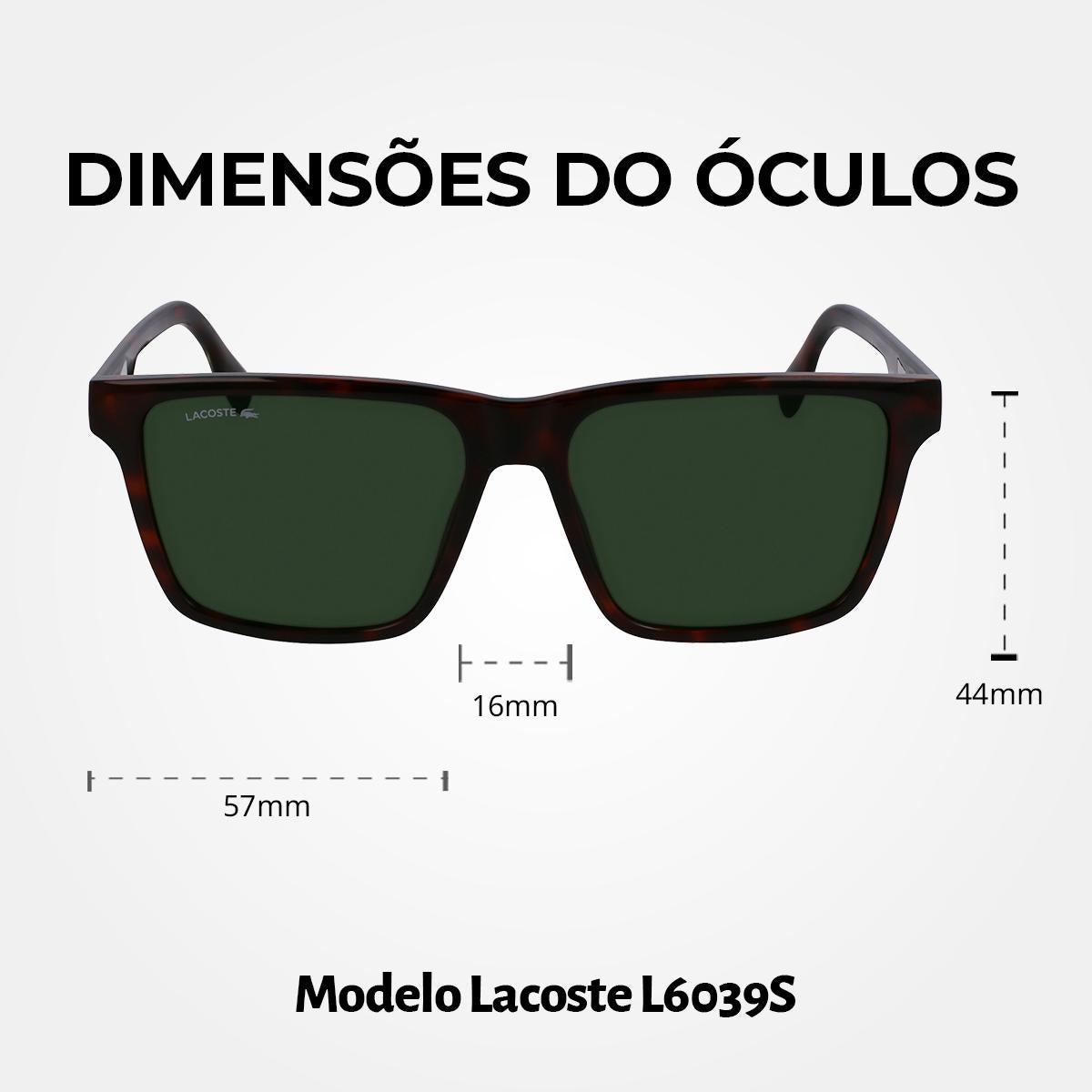 Óculos de Sol Lacoste 6034S Havana