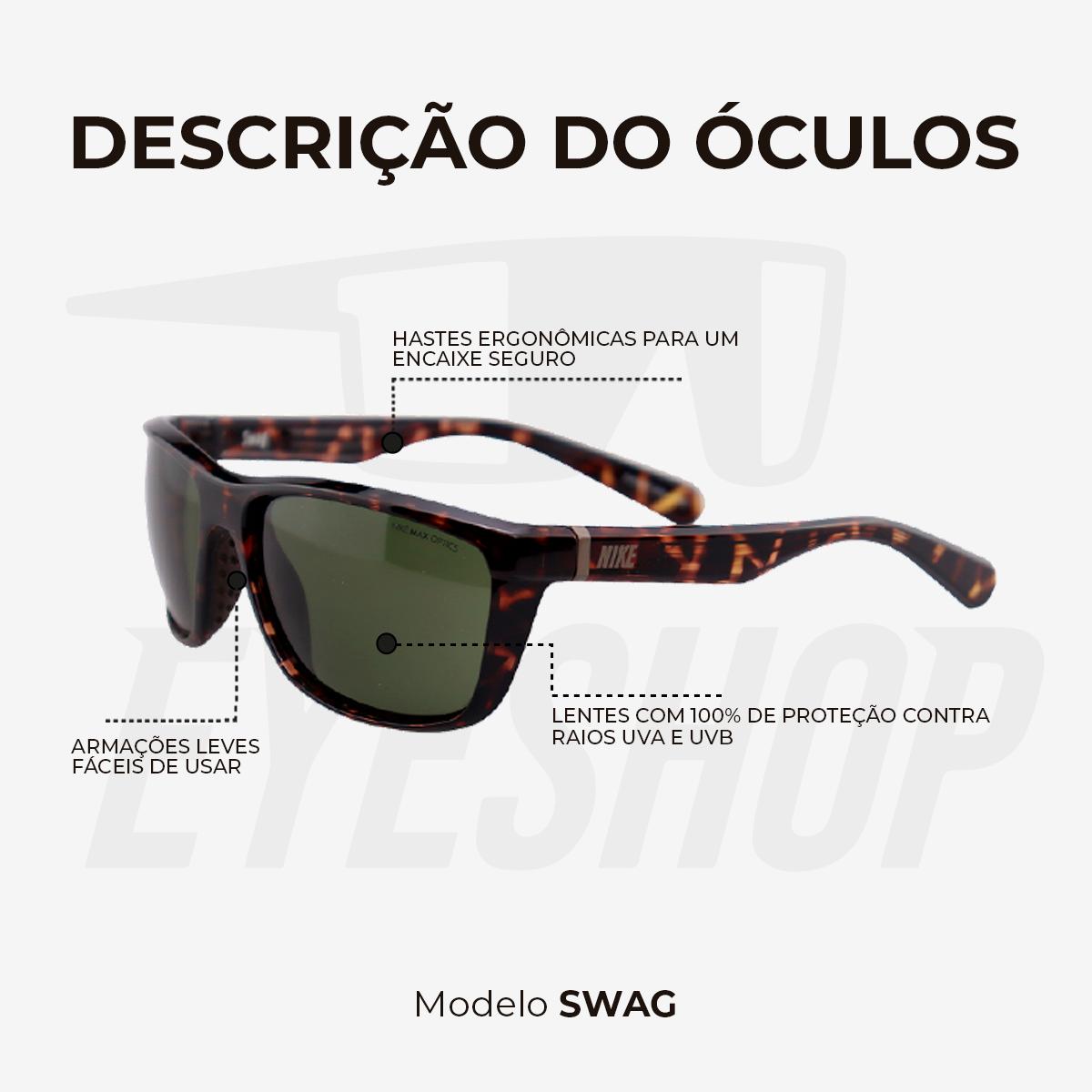Óculos de Sol Nike Swag EV0653 Tortoise Green