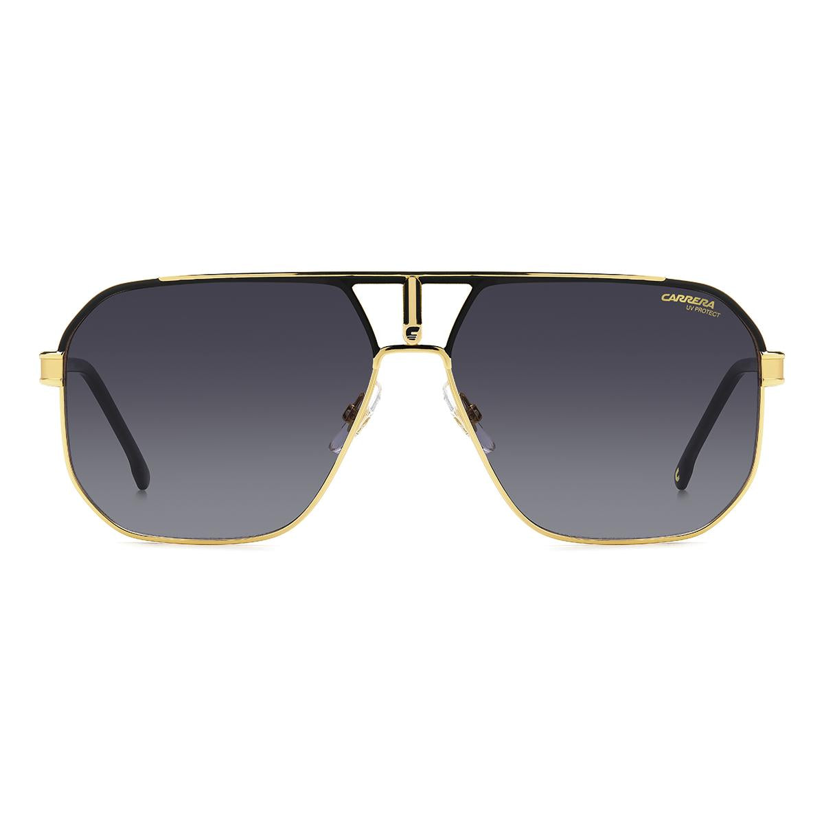 Óculos de Sol Carrera 1062S Matte Black Gold Black Grey Gradient