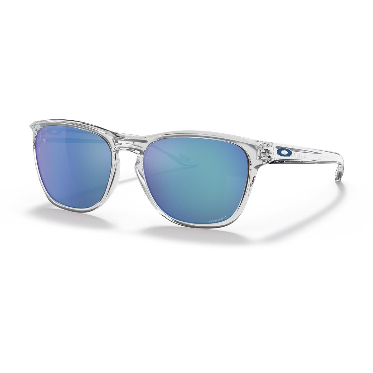 Óculos de Sol Oakley Manorburn Polished Clear Prizm Sapphire
