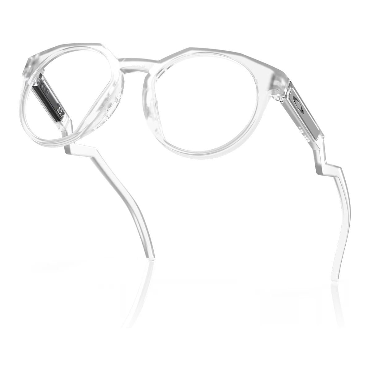Óculos de Grau Redondo Oakley HSTN RX Matte Clear