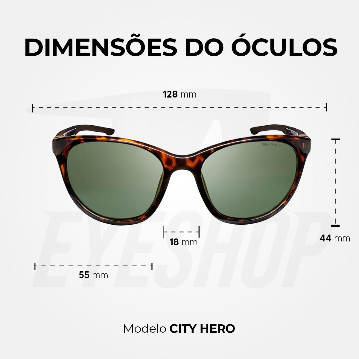 Óculos de Sol Nike City Hero EV24006 Tortoise Green