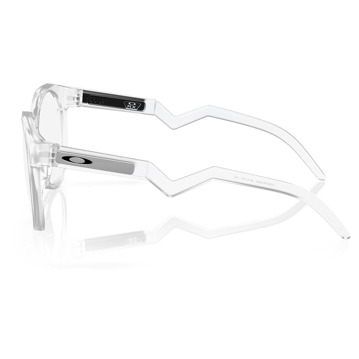 Óculos de Grau Redondo Oakley HSTN RX Matte Clear