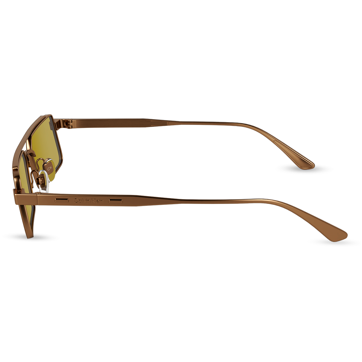 Óculos de Sol Calvin Klein 24111S Matte Amber Gold