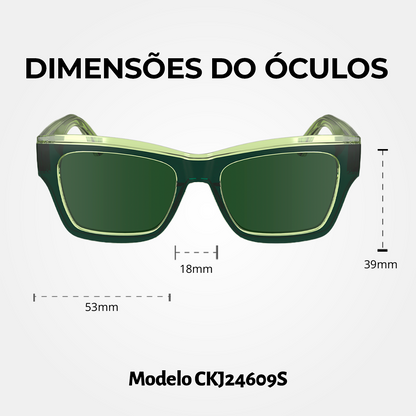 Óculos de Sol Calvin Klein jeans 24609S Green