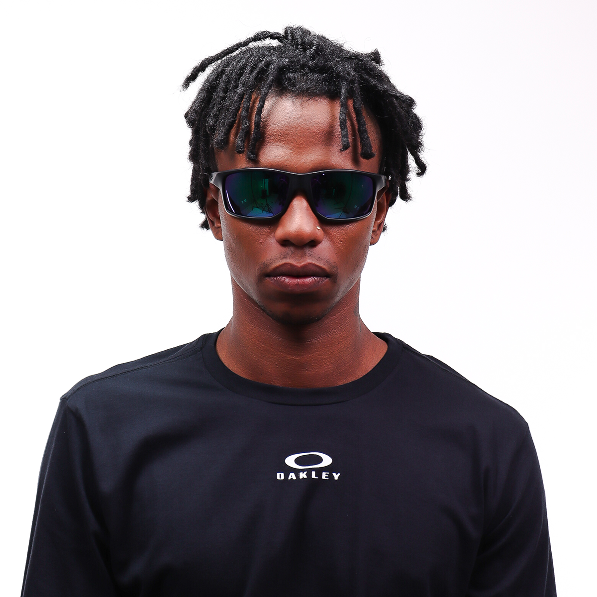 Óculos de Sol Oakley Gibston XL Matte Black Prizm Jade