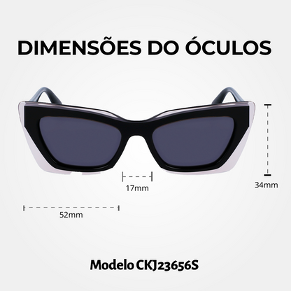 Óculos de Sol Calvin Klein jeans 23656S Black