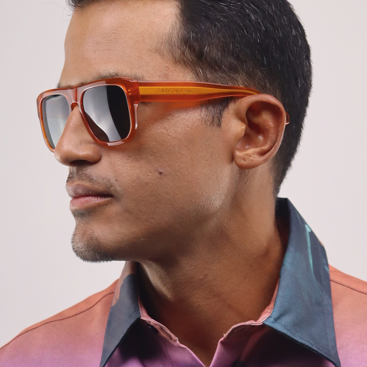 Óculos de Sol Calvin Klein jeans 24607S Brown Havana