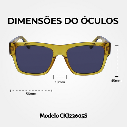 Óculos de Sol Calvin Klein jeans 23605S Yellow