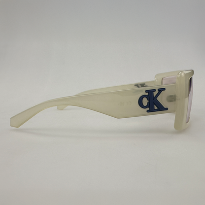 Óculos de Sol Calvin Klein jeans 23655S  White Lilac Solid Mirror