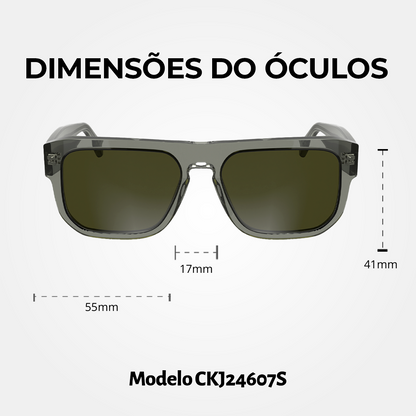 Óculos de Sol Calvin Klein jeans 24607S Grey Dark Grey