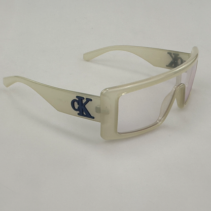 Óculos de Sol Calvin Klein jeans 23655S  White Lilac Solid Mirror