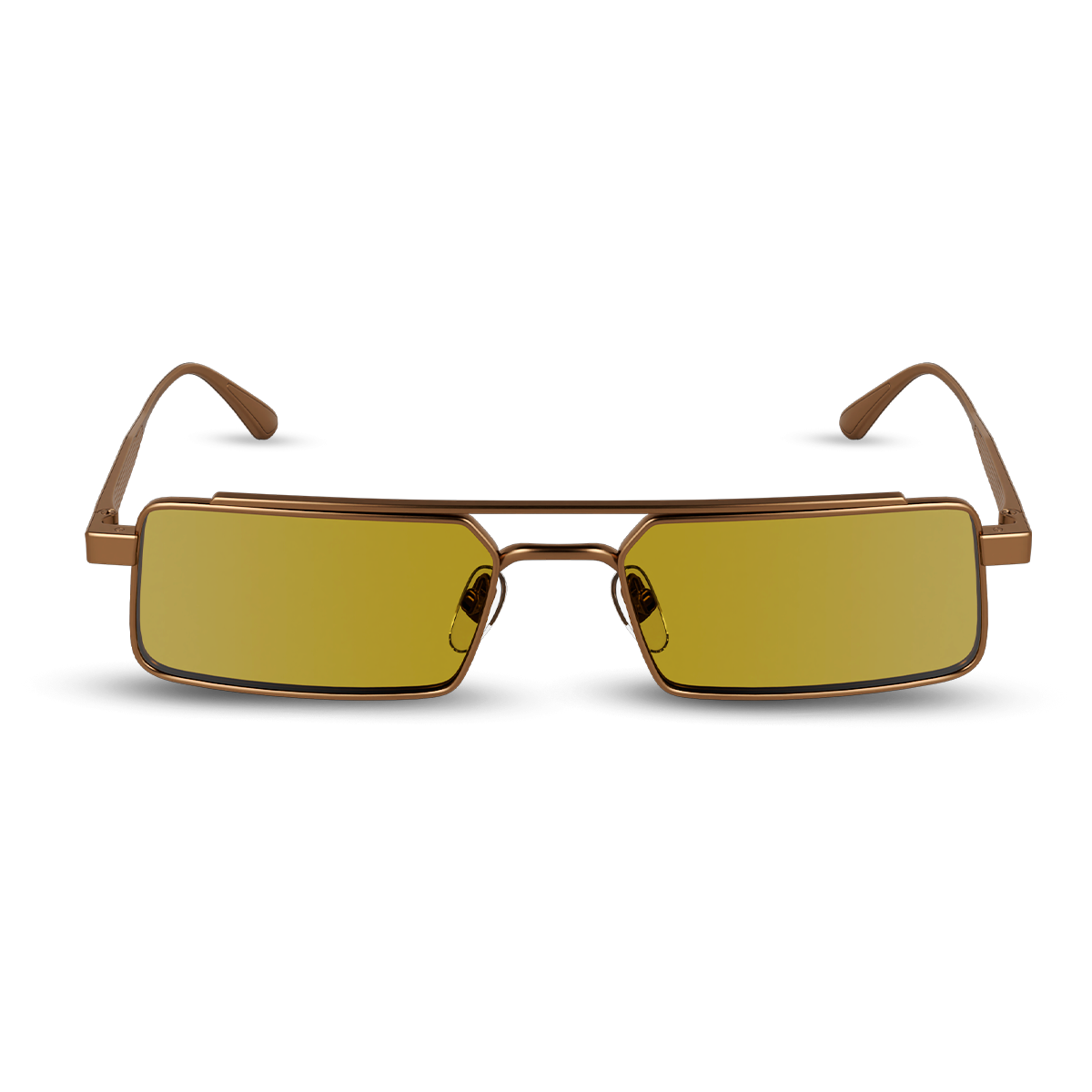 Óculos de Sol Calvin Klein 24111S Matte Amber Gold