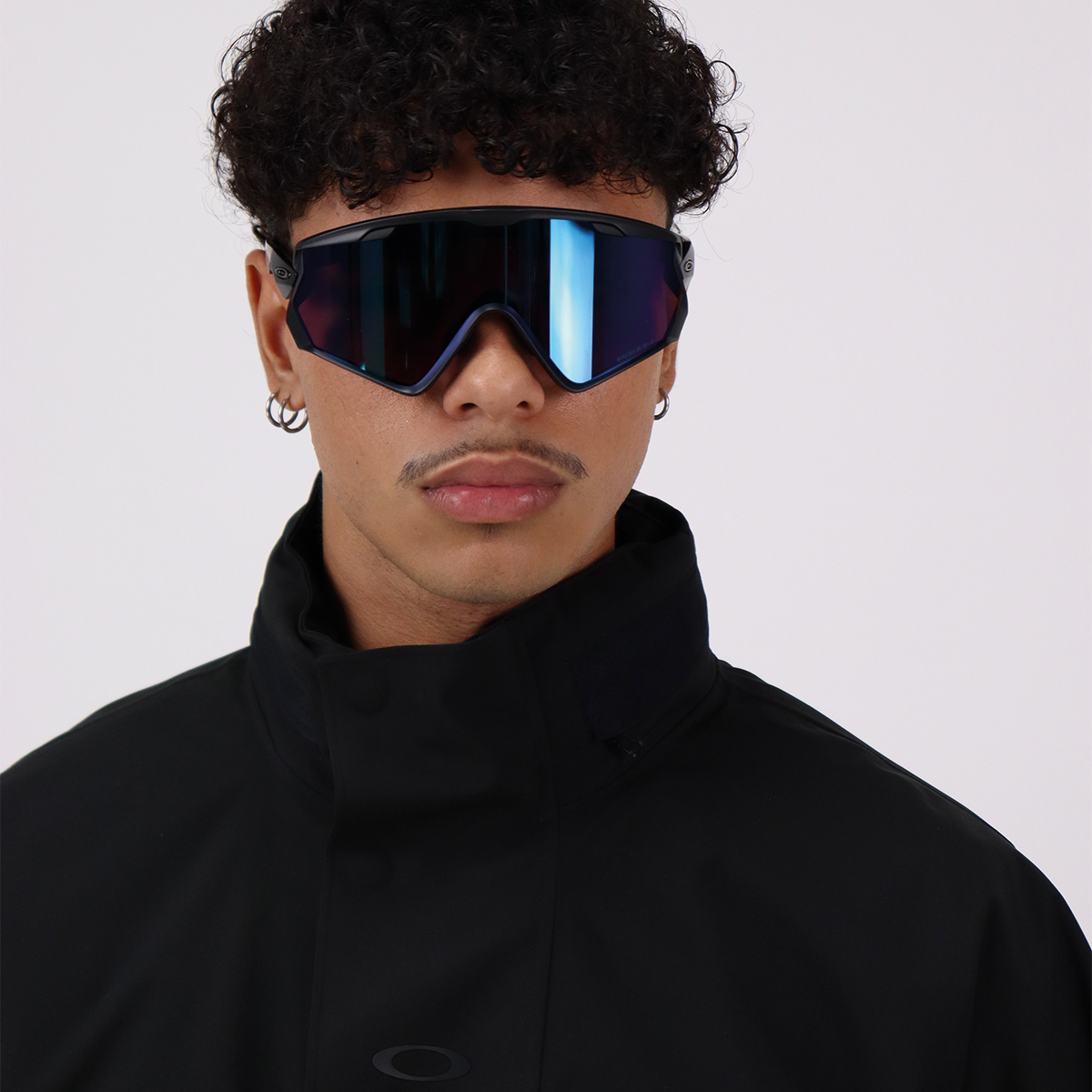 Oculos Performance Oakley Wind Jacket Matte Black Prizm Jade
