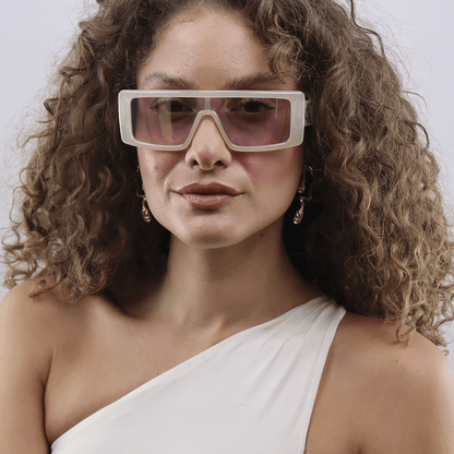 Óculos de Sol Calvin Klein jeans 23655S  White Lilac Solid Mirror
