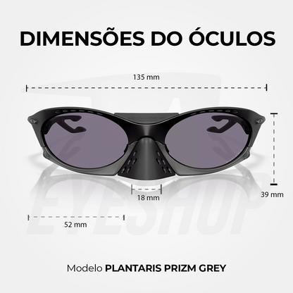 Óculos de Sol Oakley Plantaris Matte Black Prizm Grey