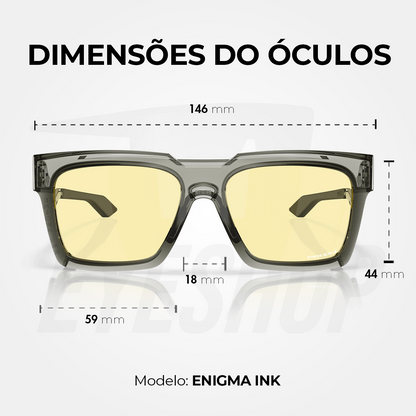 Óculos de Sol Oakley Enigma Ink Grey Smoke Prizm Gaming