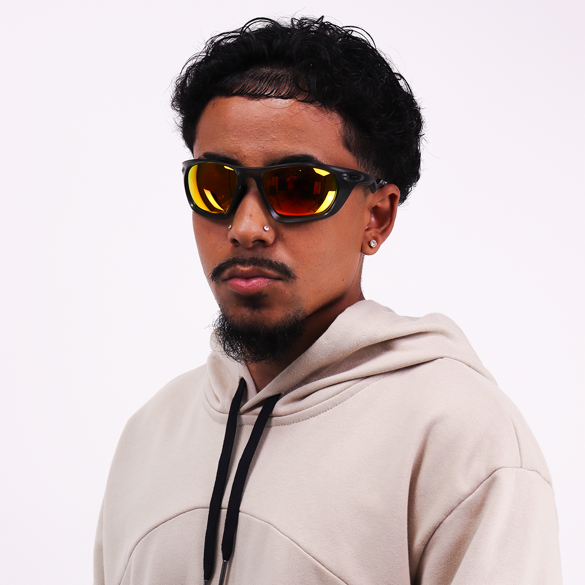 Óculos de Sol Oakley Lateralis Matte Olive Ink Primz Ruby