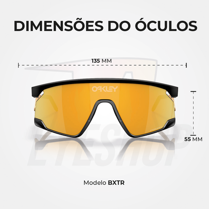 Óculos de Sol Oakley BXTR Metal Matte Black Prizm 24K