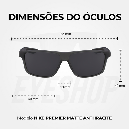 Óculos de Sol Nike Premier EV1071 Matte Anthracite/Dark Grey