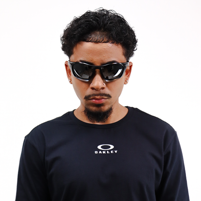 Óculos de Sol Oakley Lateralis Matte Black Polarized