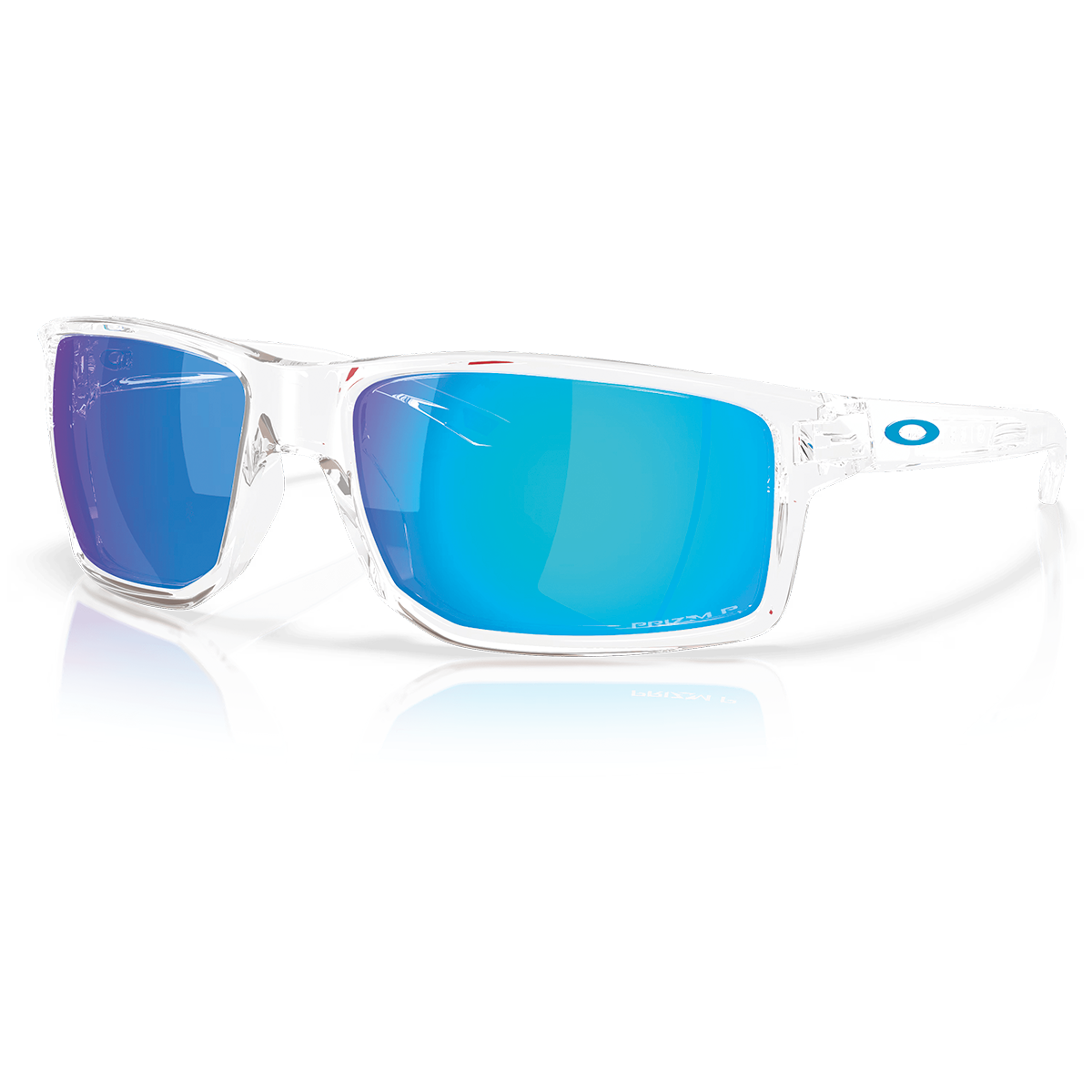 Óculos Oakley Gibston XL Clear Prizm Sapphire Polarizado