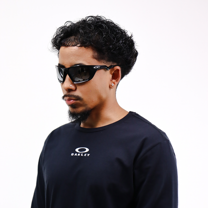 Óculos de Sol Oakley Lateralis Matte Black Ink Prizm Grey