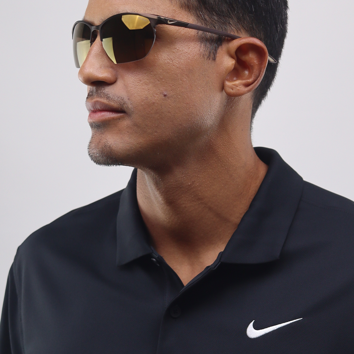 Óculos de Sol Nike Modern Metal Zone IH0911X Brushed Walnut / Amber Mirror