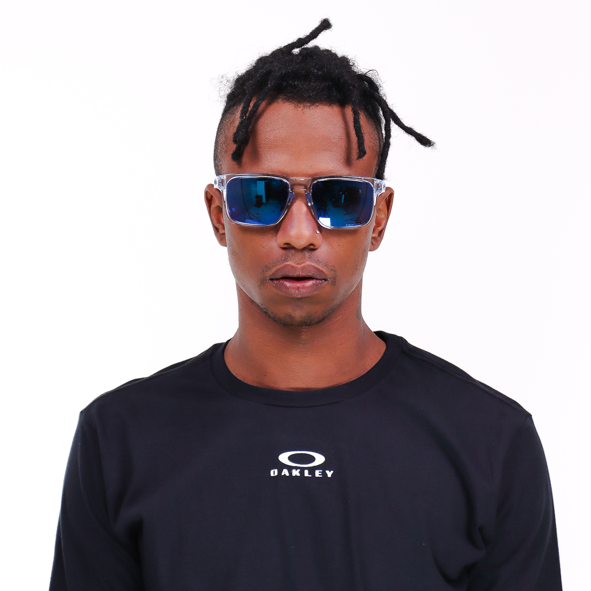 Óculos de Sol Oakley Holbrook XL Clear Sapphire Polarized