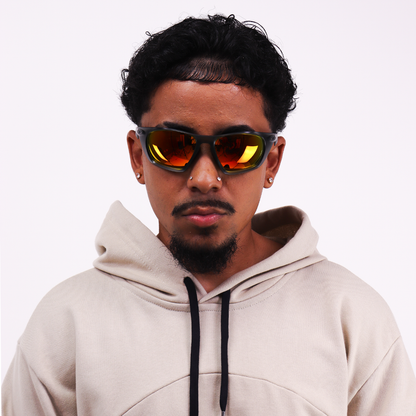 Óculos de Sol Oakley Lateralis Matte Olive Ink Primz Ruby