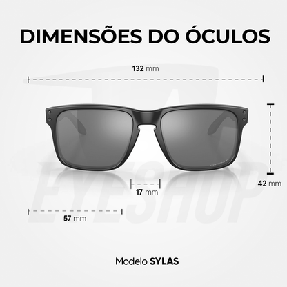 Óculos de Sol Oakley Sylas Matte Black Prizm Black Polarized