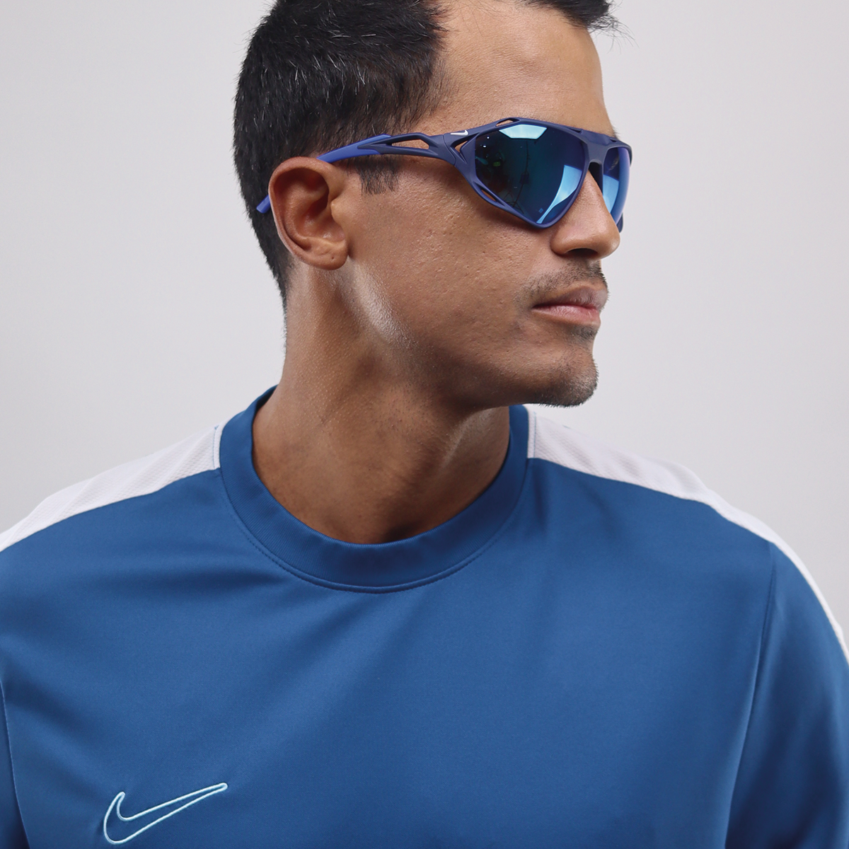 Óculos de Sol Nike Zeus Rise IF1120X Matte Void Blue / Blue Mirror