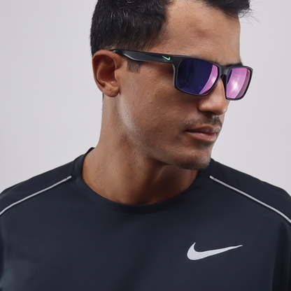 Óculos de Sol Nike Maverick Valor IF0963X Matte Black / Infrared Mirror