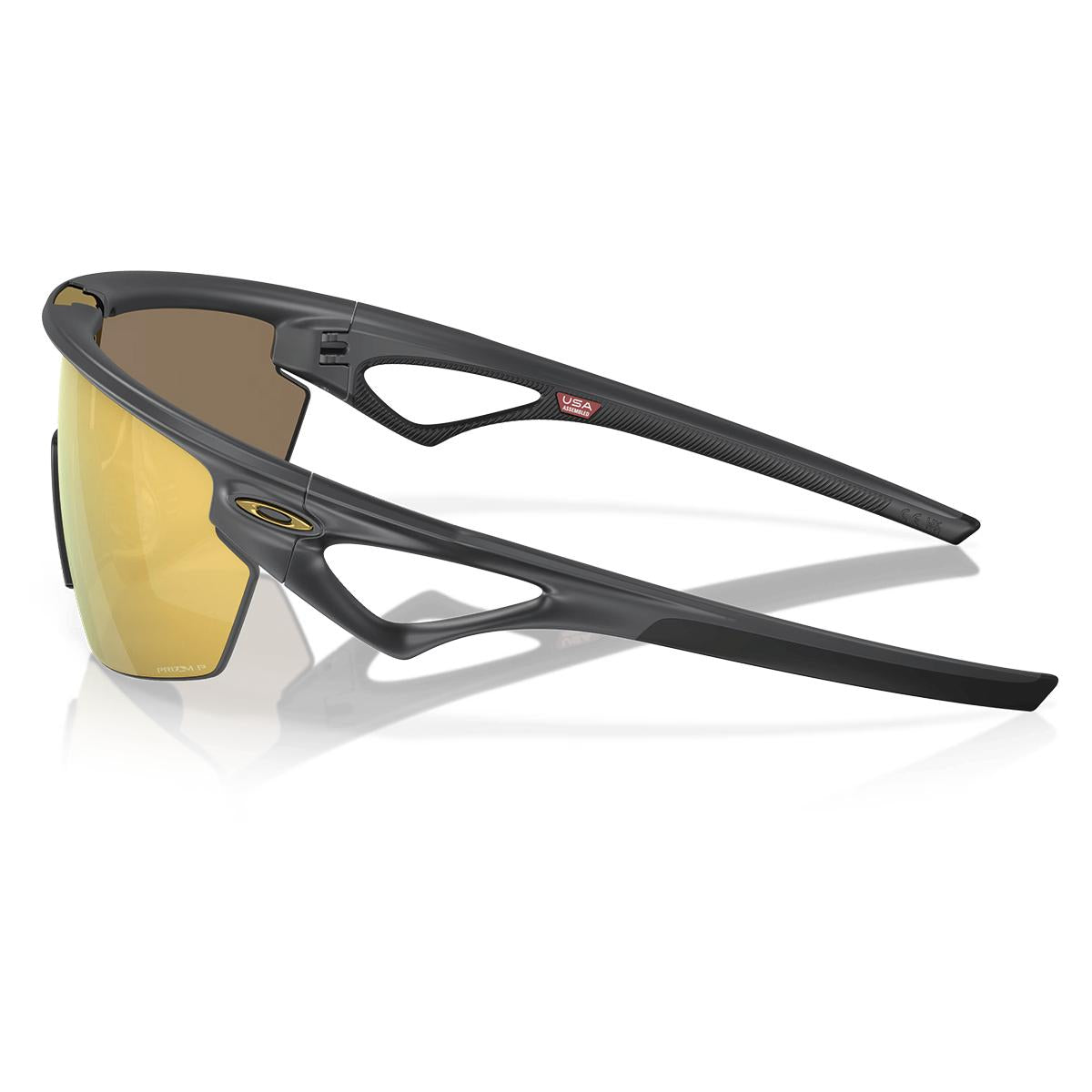 Óculos de Sol Oakley Spheara Matte Carbon Prizm 24k Polarized