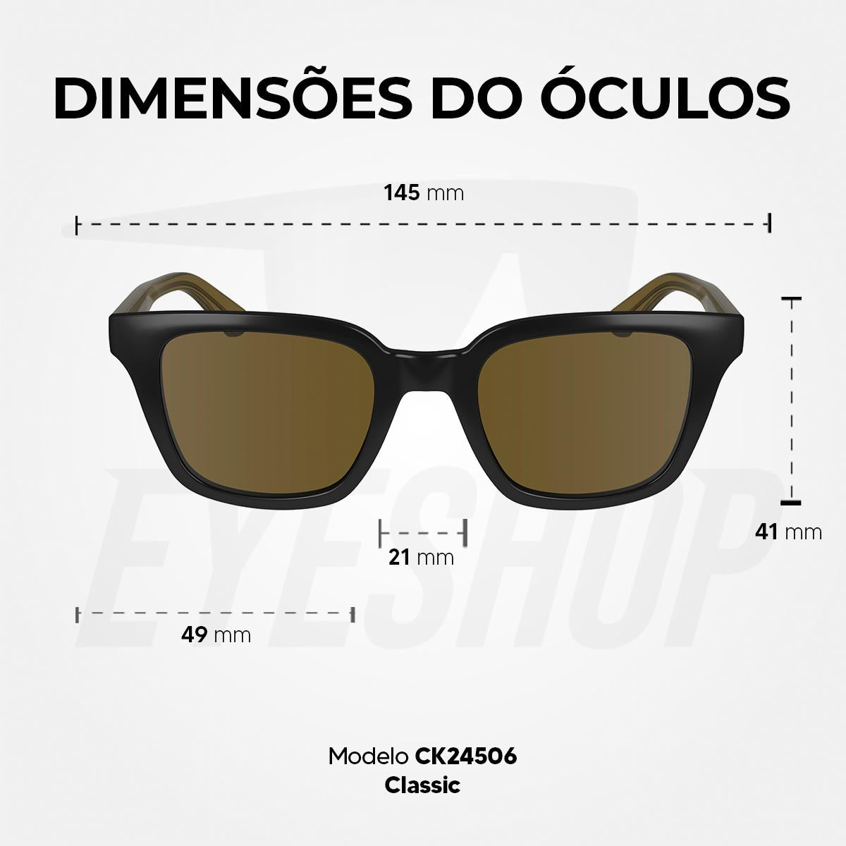 Óculos de Sol Calvin Klein 24506S Red Brick
