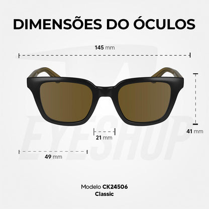 Óculos de Sol Calvin Klein 24506S Red Brick