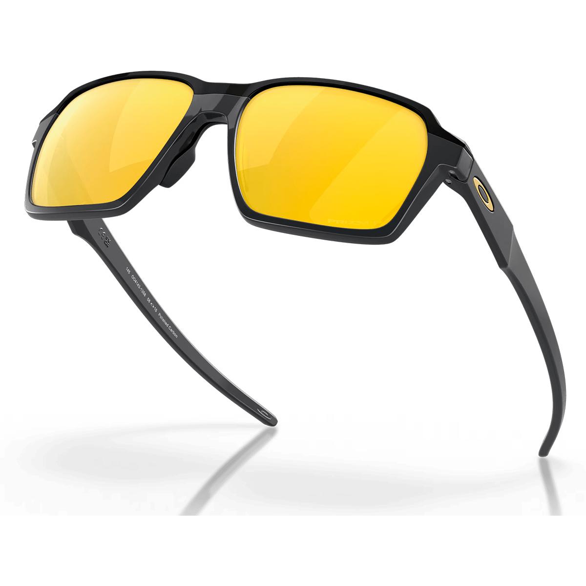 Óculos De Sol Oakley Parlay Carbon 24K Polarizado