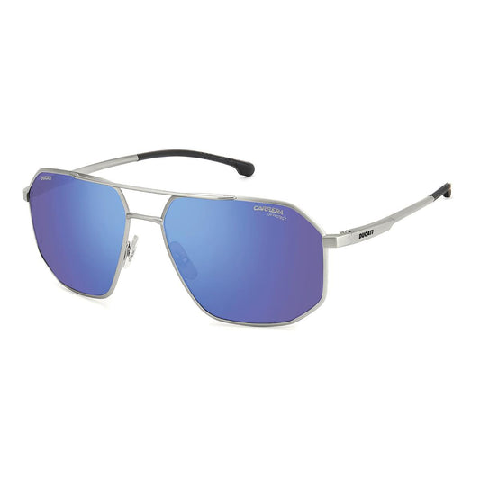 Óculos de Sol Carrera Ducati 037S Matte Palladium Silver Blue Mirror