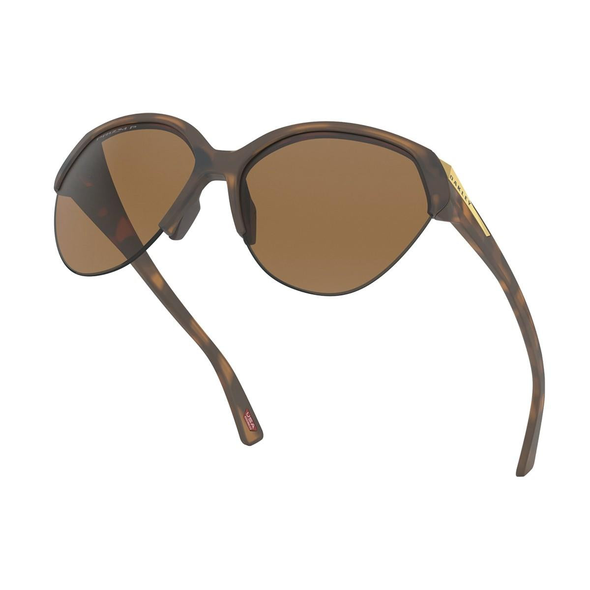 Óculos de Sol Oakley Trailing Point Marrom Prizm Polarizado