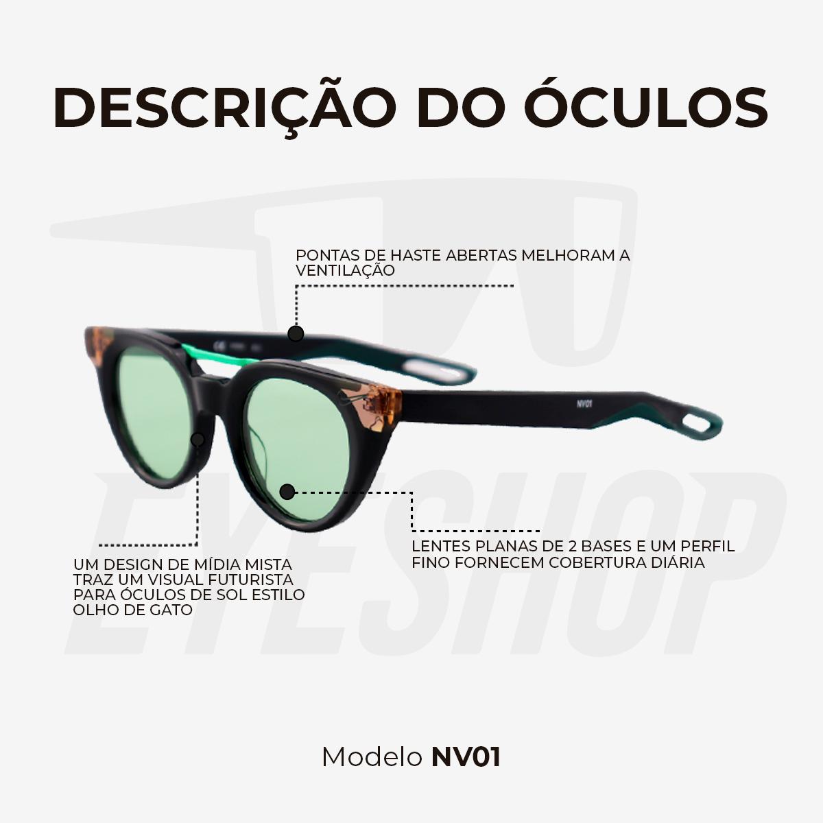 Óculos de Sol Feminino Nike NV01 DC3300 Black