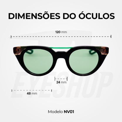 Óculos de Sol Feminino Nike NV01 DC3300 Black