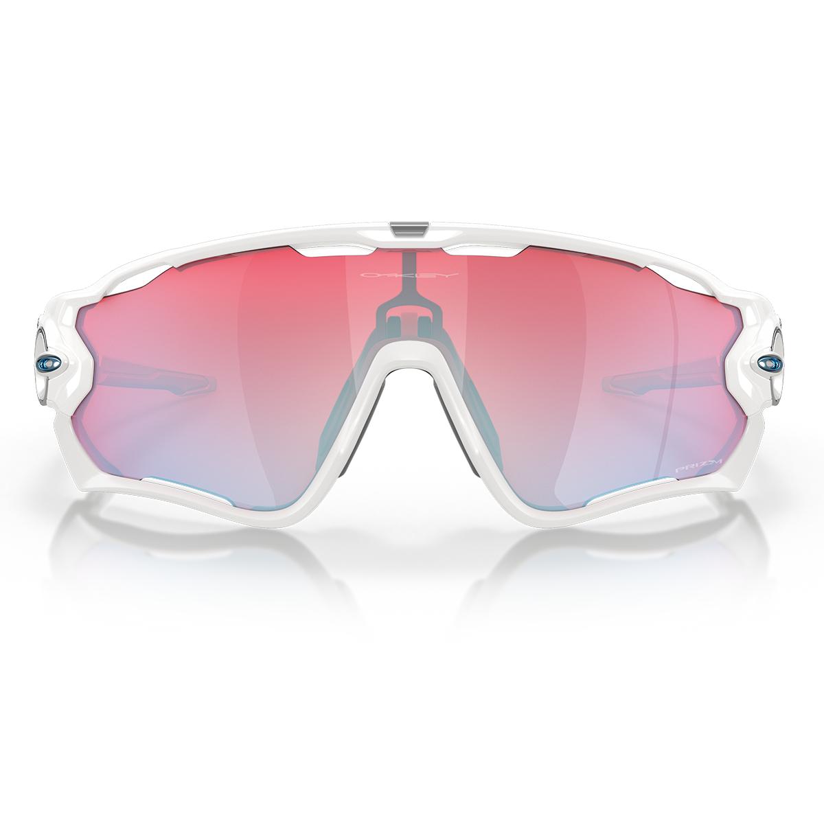 Óculos Oakley Jawbreaker Polished White Prizm Snow Sapphire