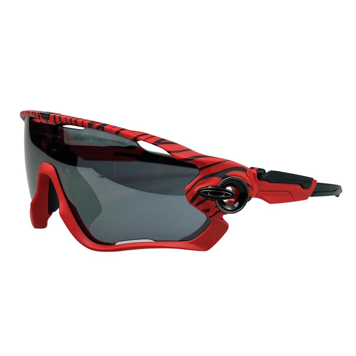 Óculos de Sol Oakley Jawbreaker Red Tiger Lente Prizm Black