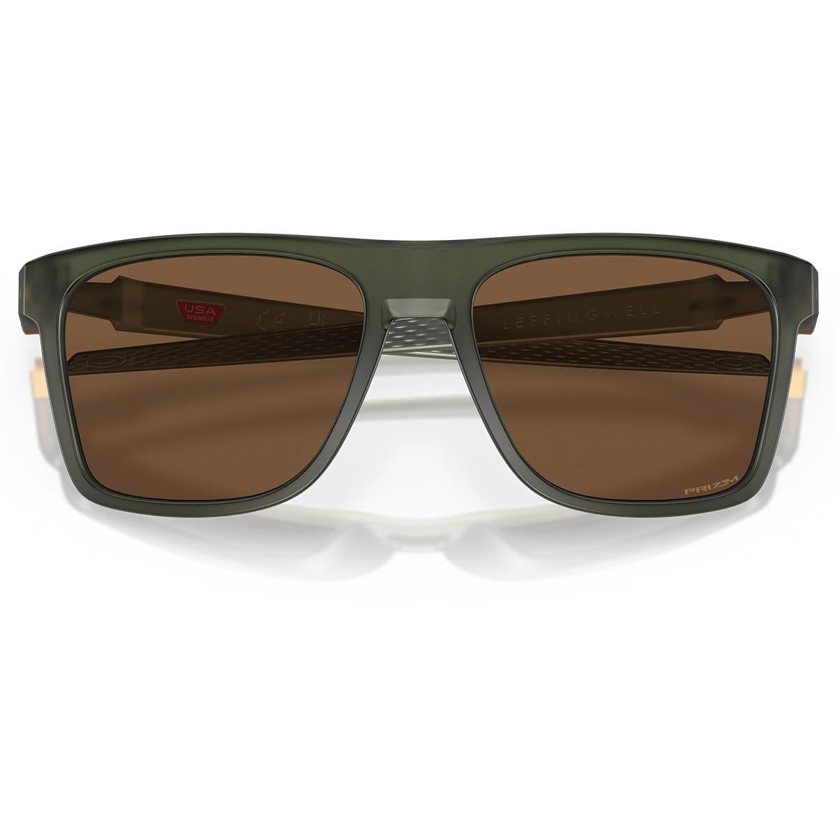 Óculos de Sol Oakley Leffingwell Matte Olive Prizm Bronze