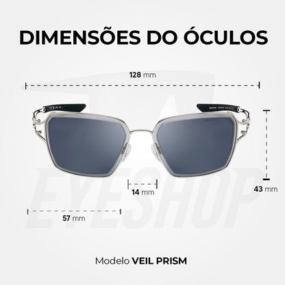 Óculos de Sol Nike Veil Prism EV24049 Silver Light Grey